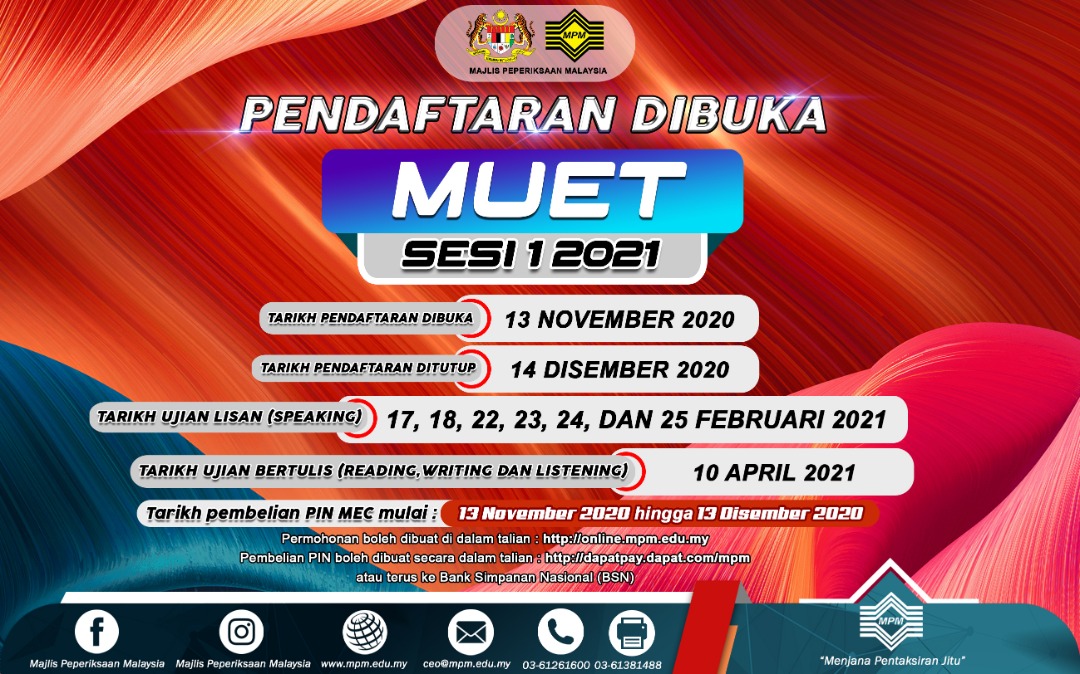 MUET S1 2021OPEN