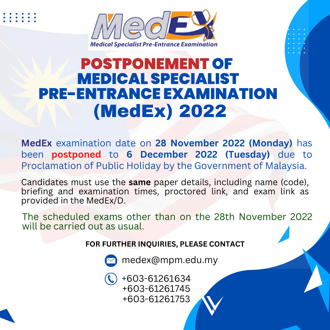 poster medex postponement28nov22